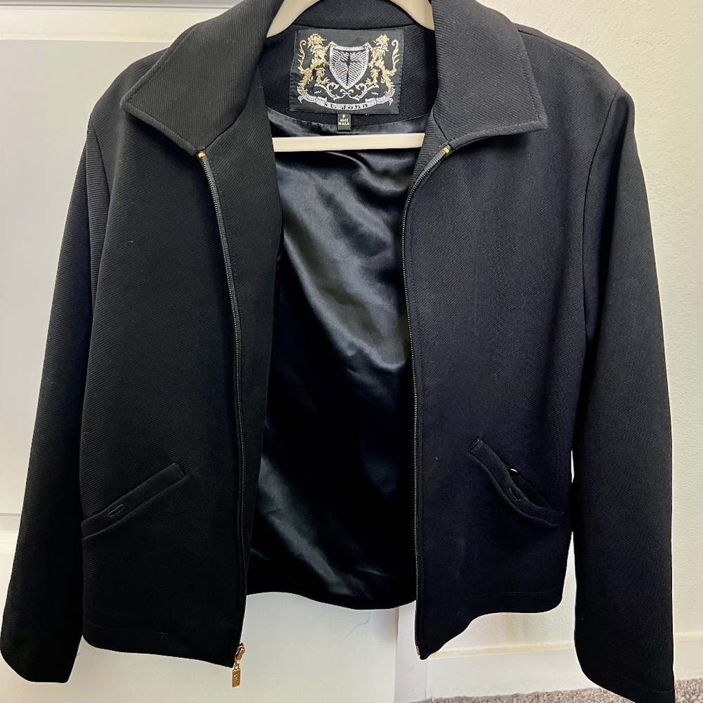 St. John Black sport coat never worn